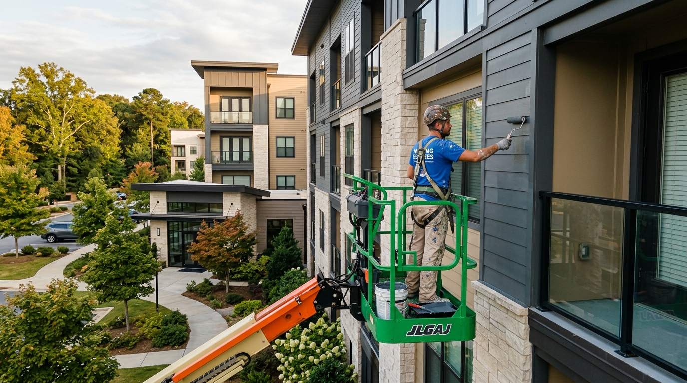 Professional exterior painting